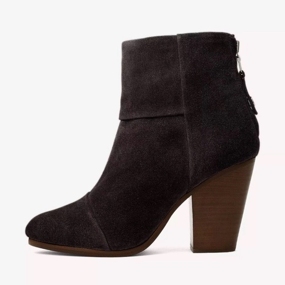 rag & bone Shoes - Rag & Bone Newbury Black Suede Ankle Boots 38.5